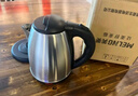 美菱（MeiLing）烧水壶热水壶电热水壶 304不锈钢电水壶 1.8L大容量 MH-1801银色 实拍图