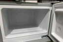 HYUNDAI（韩国现代） 小冰箱 冰箱小型双开门 迷你双门家用宿舍租房冷藏冷冻电冰箱节能省电 118L灰【行业爆款+省电轻音】 实拍图