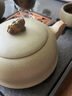 承韵尚樽宜兴纯全手工紫砂壶名家正宗柱础壶豆青砂绞泥泡茶壶单壶茶具套装 豆青砂狮貅280cc【一壶二杯】 实拍图