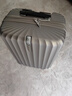 新秀丽（Samsonite）行李箱20英寸拉杆箱时尚密码登机箱竖条纹旅行箱拿铁咖GU9*13001 实拍图