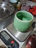 龙泉青瓷功夫茶具陶瓷茶杯家用泡茶杯办公室主人杯单杯无柄杯中式冰裂水杯 弟窑梅子青 实拍图