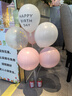 欧妮姿生日场景布置女孩生日气球道具氛围布置场景派对装饰快乐玫瑰金 实拍图