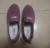 回力官方网面鞋子女鞋夏季妈妈鞋一脚蹬鞋老北京布鞋透气鞋跑步鞋 紫色【百搭款】 37 实拍图