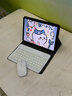 GOMI适用Redmi Pad Pro保护套12.1英寸带键盘鼠标红米k pad/padse保护壳小米平板7pad外壳磁吸支架套装 简约灰+背光白键盘+白鼠标 红米Redmi Pad Pro(12.1 实拍图