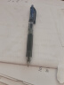uni三菱 uni-ball UMN-105按动黑色中性笔高颜值0.5黑笔签字笔商务学生考试水笔水性笔套装 5支 实拍图