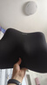 沙发靠垫护腰背靠一体腰靠办公室座椅久坐乳胶坐垫腰枕腰部支撑靠 男女通用深空灰护腰玖姿 39cm*34cm 枕套 人体工学记忆棉 实拍图