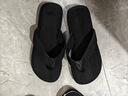 卡帝乐鳄鱼（CARTELO）人字拖鞋男士夏季户外穿运动软底沙滩居家用凉拖 VP1515 黑色 44 实拍图