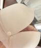 婧麒（JOYNCLEON）哺乳文胸孕妇内衣怀孕期哺乳薄款喂奶文胸产后前开扣无钢圈托聚拢 肤色3128【薄款透气聚拢】 85B 实拍图
