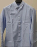 凡客诚品（VANCL）长袖衬衫男全棉领尖扣牛津纺商务休闲经典舒适衬衫 蓝细条 L 实拍图