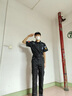 皑虎 保安服春秋装套装夏装作训服冬装执勤服全套工作服军迷服饰 夏季短袖套装+保安标 175（适合130-150斤） 实拍图