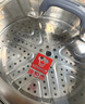 康巴赫（KBH）蒸锅304不锈钢蒸笼双层复合底汤煮锅燃气灶电磁炉通用【旗舰款】 高盖 2层 28cm 实拍图