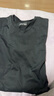 马登工装Sorona凉感速干T恤男夏季v领正肩短袖索罗娜纯色轻奢体恤上衣 炭黑色 XL 实拍图