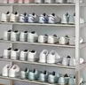 不锈钢鞋架多层家用门口简易鞋柜收纳宿舍神器架子新款出租屋加粗 六层长75宽24【高98厘米】 实拍图