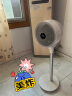 艾美特（AIRMATE）“白天鹅Plus”空气循环扇电风扇负离子净化32档直流变频家用轻音落地扇3D立体摇头电扇 FA23-RD76 实拍图