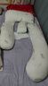 佳韵宝（Joyourbaby）孕妇枕护腰侧睡枕多功能u型孕妇抱枕孕妇睡觉神器 凉感莱赛尔款  实拍图