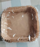 米帮手空气炸锅纸烧烤烘焙纸方形吸油纸家用食物炸鸡硅油纸薯条烤肉纸 加厚加大-加高边缘【100张】 实拍图