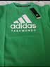 阿迪达斯（adidas）儿童T恤夏季户外运动休闲百搭短袖 绿/白 140 实拍图