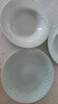 苏氏陶瓷 SUSHI CERAMICS 青瓷釉陶瓷盘花开富贵汤盘子4件套装餐具 实拍图