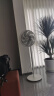 美的（Midea）【品质推荐】七叶轻音柔风电风扇/家用省电落地扇/台式电扇/广角摇头节能宿舍小型风扇 SAE35CA 实拍图