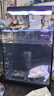 老漁匠桌面智能鱼缸超白玻璃客厅卧室小型家用水族箱造景生态金鱼乌龟缸 mini智能生态缸黑长22cm【集成养鱼器材 】 实拍图