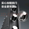 得力保险柜 家用办公指纹密码保险箱小型保密箱可入墙入柜保管箱 双锁开启 45cm镇山虎系列黑色 实拍图