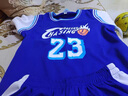 G.DUCKKIDS童装男童篮球服套装2024新款儿童夏装两件套夏季大童运动速干衣服 23号蓝色 140码身高130-140cm年龄9-10岁cm 实拍图