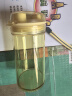 特百惠（Tupperware）晶彩mini塑料杯280ML 男女学生儿童双饮口便携水杯子 奶油黄 实拍图