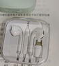 MICROKIA适用小米耳机有线type-c半入耳式适用14/13ultra/12/11/10/9/8/6mix4红米k60K50K40note13/12 Type-C耳机接口(扁孔) 线控带麦 实拍图