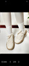斐乐（FILA）官方女鞋COOKIES复古帆布鞋2025夏新款曲奇鞋运动休闲鞋 豆腐白-TF 36.5 实拍图