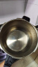 苏泊尔（SUPOR）304不锈钢4.0L压力锅20cm【2-4人适用】快煮防爆高压锅 燃气家用 实拍图
