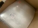 晨光（M&G）a4文件袋防水加厚透明收纳袋塑料文件袋学生用试卷袋按扣大容量票据作业产检纽扣资料袋办公 【透明白丨加厚】40个 实拍图