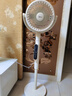 美的（Midea）【幸运草安睡风扇Promax】空气循环扇/直流变频摇头APP遥控电风扇家用轻音落地扇抑菌净化GDI24GT 实拍图
