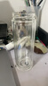 水宜生玻璃杯双层水杯男茶杯高档商务泡茶杯办公杯水晶杯透明防烫微保温 【380ml】礼盒装 实拍图