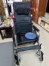 怡辉（YIHUI）轮椅老人带坐便器轻便携折叠家用手动推车全躺高靠瘫痪专用yh-x05 实拍图