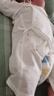 迪尼豆豆初生新生儿蝴蝶哈衣衣服婴儿连体衣睡衣宝宝夏季空调服薄款哈衣 婴儿夏（蝴蝶哈衣）熊宝贝浅色~ 59cm 新生儿0-2月 实拍图