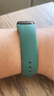 适用小米5/6/7手环表带（不含手表）腕带小米表带NFC版智能运动硅胶个性潮男女非原装替换 适用小米手环5/6/7代腕带【墨绿色】 实拍图