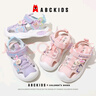 ABC KIDS可爱小兔子夏季女童凉鞋中小童透气沙滩鞋软底公主鞋 紫色 26 实拍图