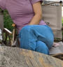 浪莎时髦中线阔腿裤夏季天丝牛仔裤女高腰显瘦垂感宽松冰丝直筒裤子 实拍图