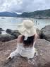 恬饰泳衣女士泡温泉遮肉肚子游泳衣长袖沙滩比基尼女防晒外搭套头上衣 泳衣女【黄色星星】 均码 【建议80-115斤】 实拍图