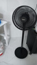 美的（Midea）【超级单品】七叶轻音立式电风扇家用柔风落地扇台式桌面小型风扇大风量节能摇头宿舍电扇 SAF30AB 实拍图