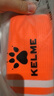 卡尔美（KELME）儿童长筒足球袜加厚毛巾底防滑比赛训练运动高筒袜子青训 橙色 实拍图