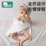 柯斯德尼（kidsneed）婴儿睡袋儿童春夏竹棉纱布无袖背心宝宝睡衣空调房前四后二M码 实拍图