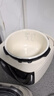 美的（Midea）小白锅电高压饭锅2.5L家用迷你1-3人 智能预约开盖火锅彩屏触控面板双胆煲汤炖煮MY-E3915饭煲 实拍图