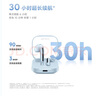 小米（MI）Redmi Buds 6 活力版 蓝牙耳机 30小时长续航 适用于安卓苹果手机 白色 实拍图