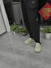 利达妮（TZLDN）轮胎洞洞鞋男士夏季厚底增高防滑防臭沙滩凉鞋eva包头拖鞋男外穿 大地色 【时尚轮胎底】 42-43 【适合41-42】 实拍图