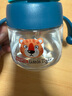 日康（rikang）学饮杯6个月+宝宝鸭嘴杯儿童水杯防漏防摔PCT材质180ML 青绿B1042 实拍图