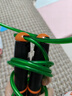kankeirr恒康佳业中考专用跳绳 江苏安徽河南广东中小学生考试计时计数 绿色钢丝实心绳 不计数款 实拍图