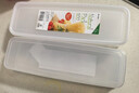 家の物语（KATEI STORY）日本进口面条保鲜盒面条收纳盒塑料长方形面条盒密封冰箱挂面盒 面条盒 单件装 1100ml 实拍图