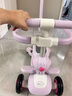babycare儿童滑板车1-3-6岁多功能遛娃神器宝宝可坐滑滑车周岁礼物 洛克紫 实拍图