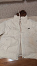 马克华菲外套男冬季加厚棉衣复古假两件袄子男士面包服羽绒棉服 米白 3XL 实拍图